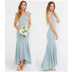 Show Me Your Mumu Sage Green Barcelona Ruffle Gown Sz XS